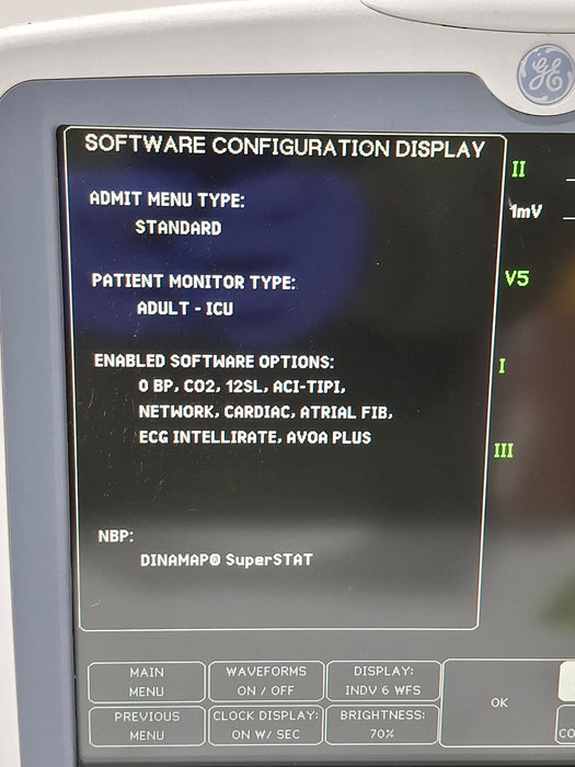 GE Healthcare GE Healthcare Dash 5000 - Masimo SpO2 Patient Monitor Patient Monitors reLink Online
