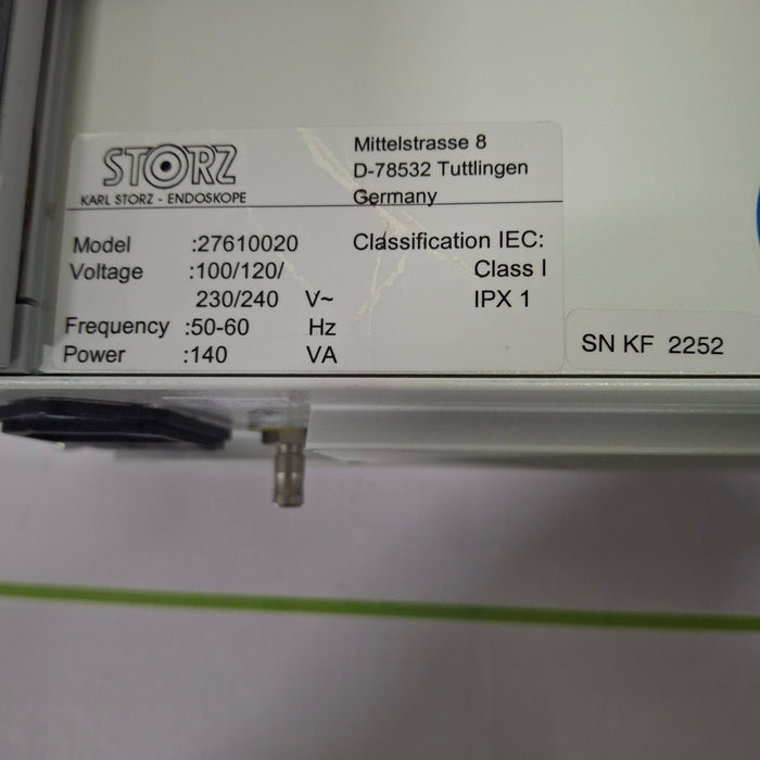 Karl Storz Calcuson 276100 20 Urological Ultrasonic Generator