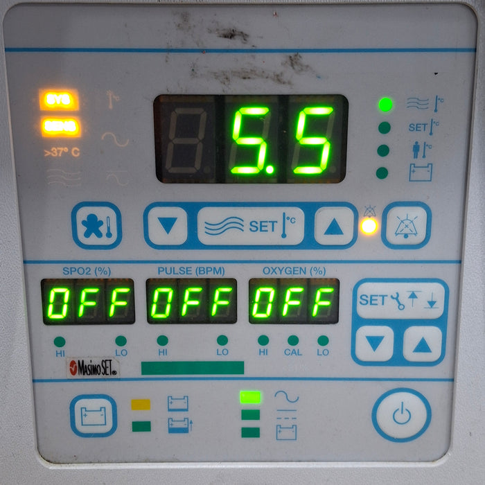 Airborne PulseOx Voyager Transport Incubator