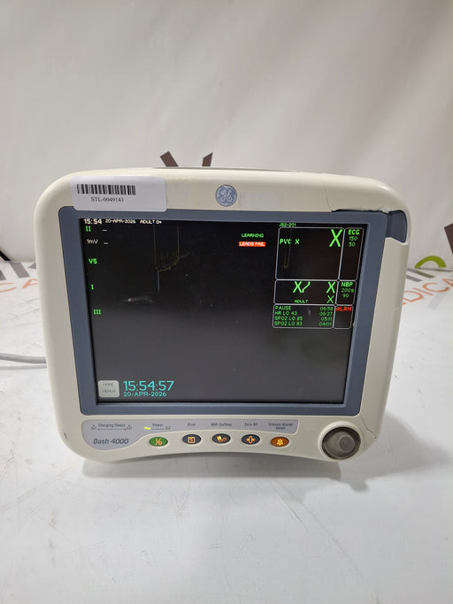GE Healthcare GE Healthcare Dash 4000 - GE/Nellcor SpO2 Patient Monitor Patient Monitors reLink Online