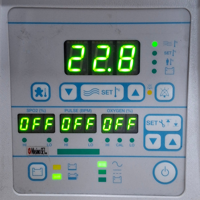 Airborne PulseOx Voyager Transport Incubator