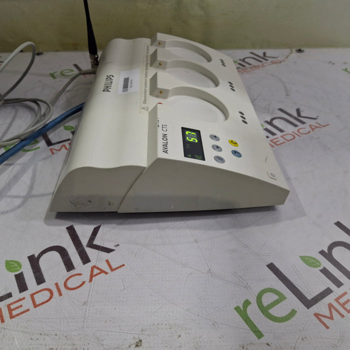 Philips Philips Avalon M2720A CTS Fetal Transducer Base Station Patient Monitors reLink Online