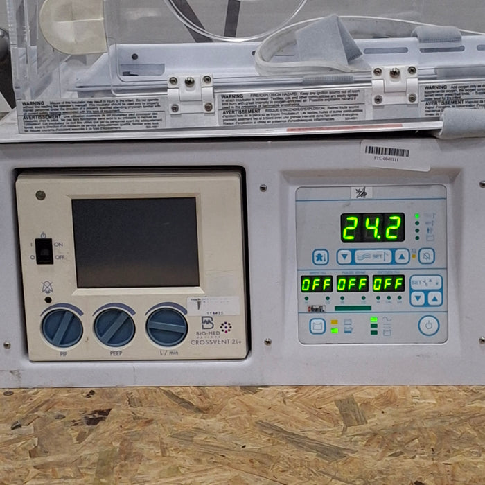 Airborne PulseOx Voyager Transport Incubator