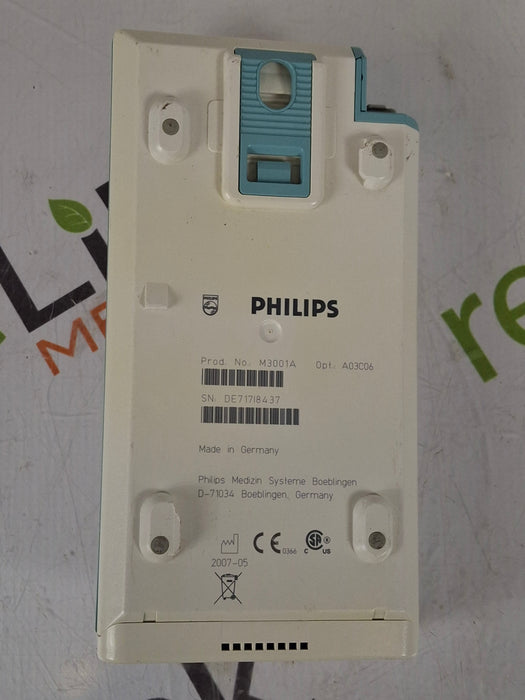 Philips M3001A-A03C06 Masimo SpO2, NIBP, ECG, Temp, IBP MMS Module