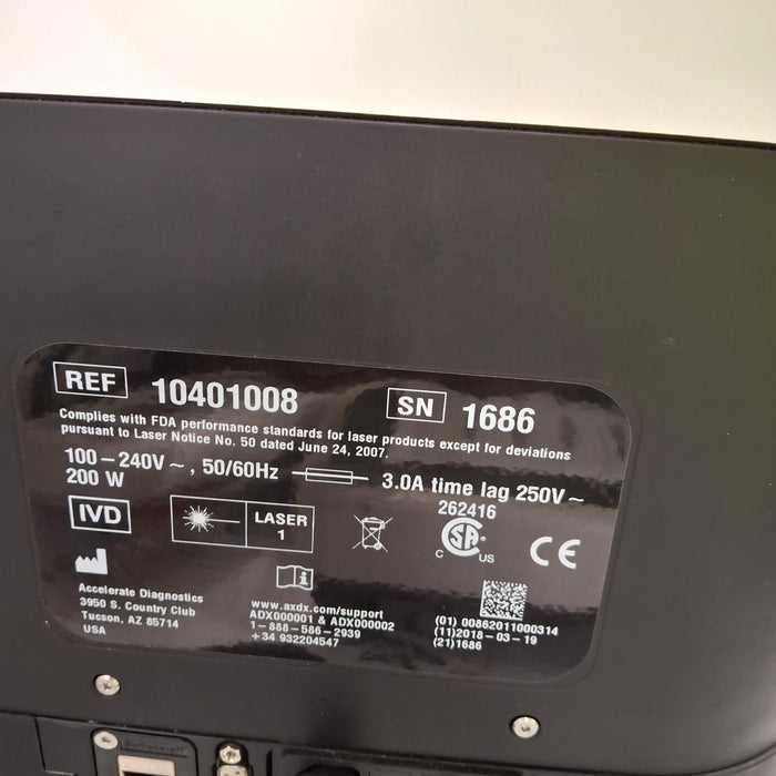 Accelerate Diagnostics Inc. Accelerate Diagnostics Inc. Pheno Ventilator Respiratory reLink Online