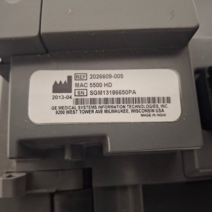 GE Healthcare MAC 5500 HD ECG without CAM Module