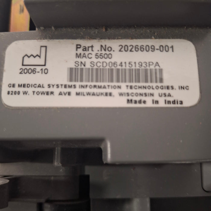 GE Healthcare MAC 5500 ECG without CAM Module