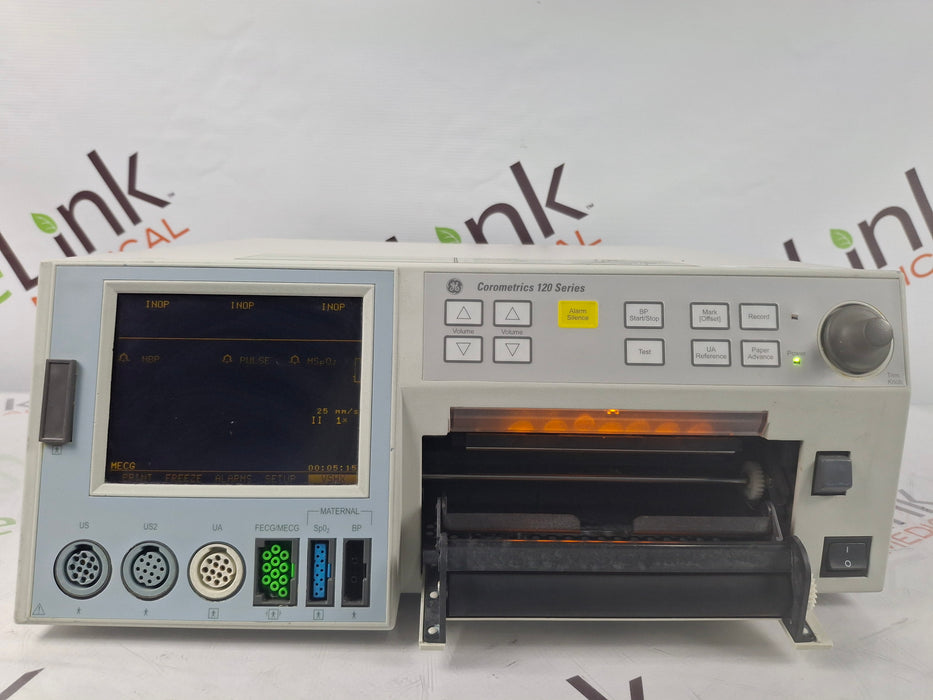 GE Healthcare Corometrics 120 Model 129 Fetal Monitor
