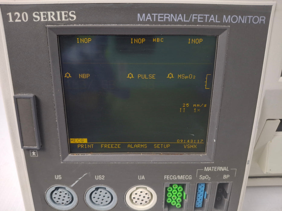 GE Healthcare Corometrics 120 Model 129 Fetal Monitor