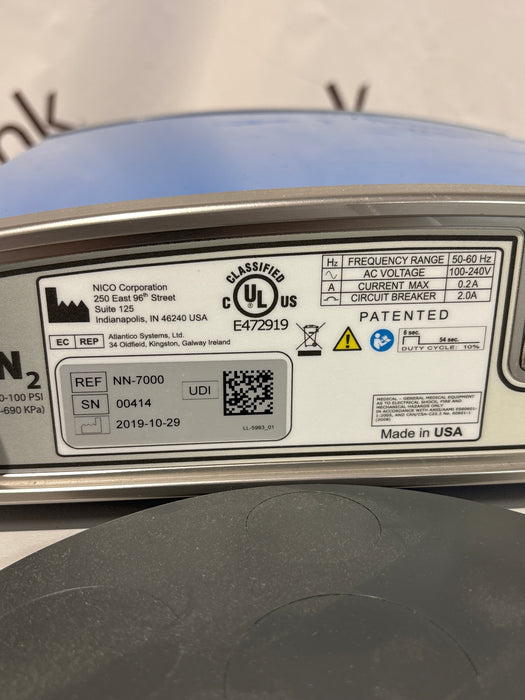 Nico Corporation NN-7000 Nico Myriad Tumor Removal Console