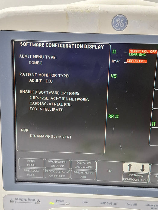 GE Healthcare Dash 4000 - GE/Nellcor SpO2 Patient Monitor
