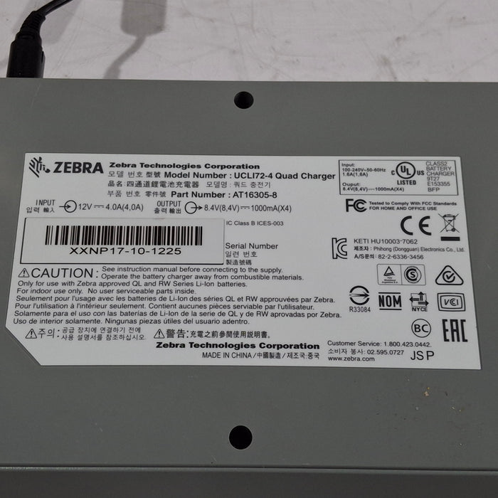 Zebra UCLI72-4 Charging Base