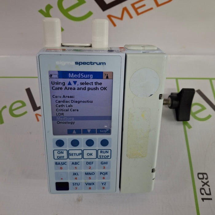 Baxter Sigma Spectrum 6.02.08 with A/B/G/N Battery Infusion Pump