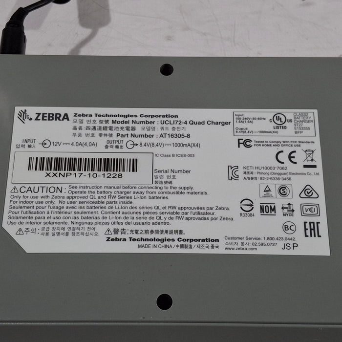 Zebra UCLI72-4 Charging Base