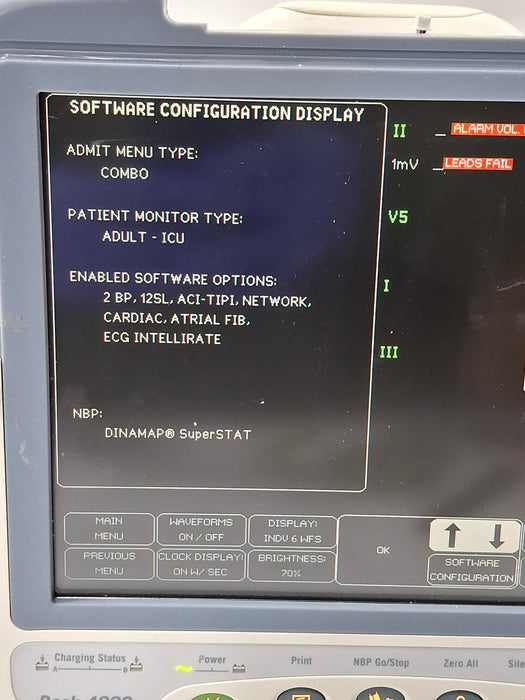 GE Healthcare Dash 4000 - GE/Nellcor SpO2 Patient Monitor