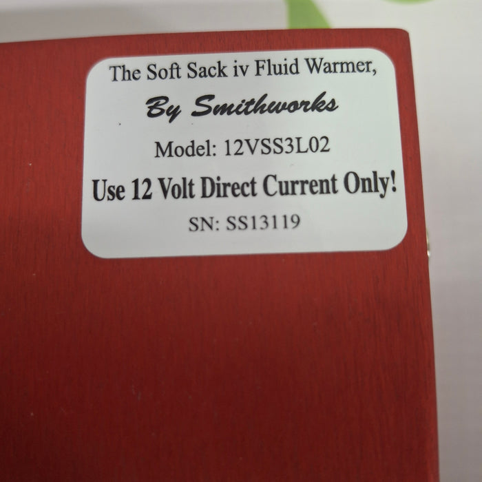 Smithworks Medical, Inc. Soft Sack IV Fluid Warmer