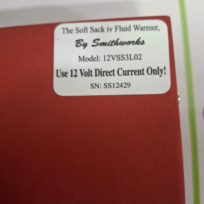 Smithworks Medical, Inc. Smithworks Medical, Inc. Soft Sack IV Fluid Warmer Temperature Control Units reLink Online