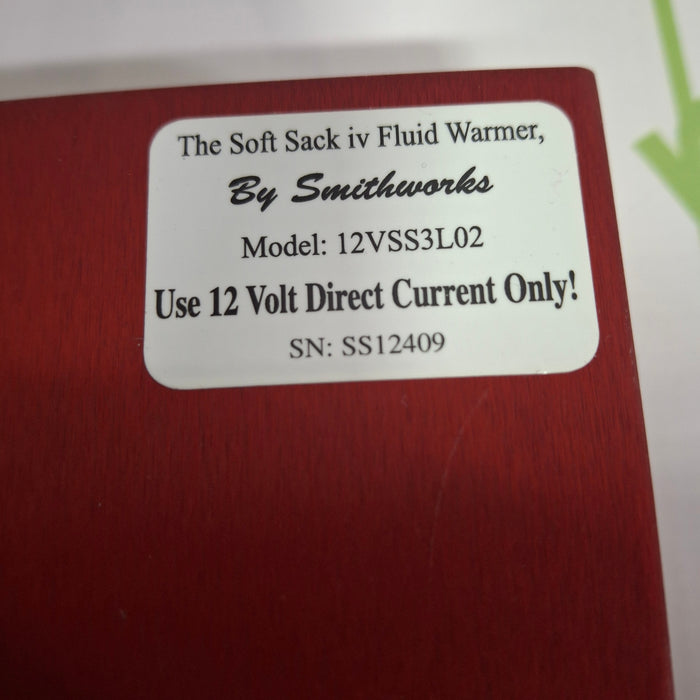 Smithworks Medical, Inc. Soft Sack IV Fluid Warmer