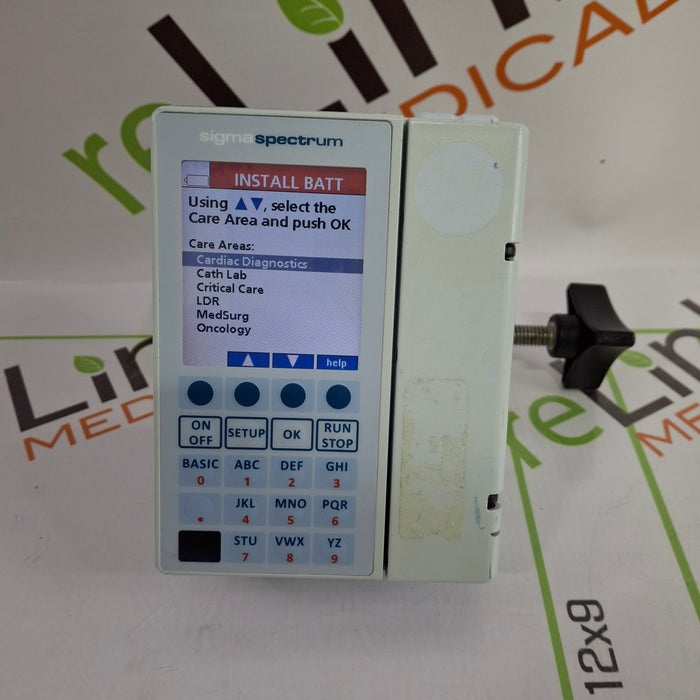 Baxter Sigma Spectrum 6.02.07 without Battery Infusion Pump