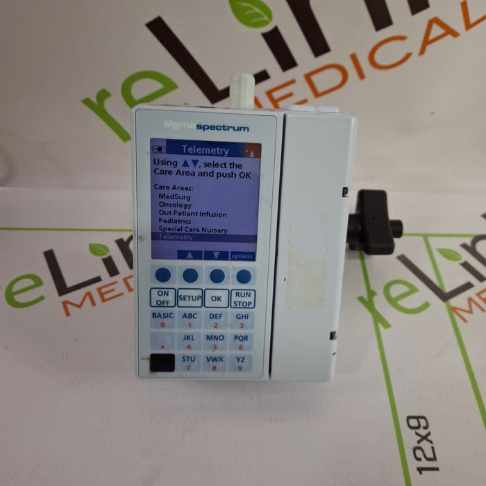Baxter Sigma Spectrum 6.05.15 with B/G Battery Infusion Pump