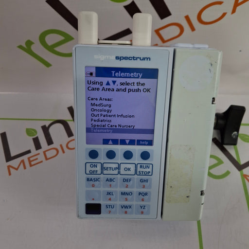 Baxter Baxter Sigma Spectrum 6.02.08 with A/B/G/N Battery Infusion Pump Infusion Pump reLink Online