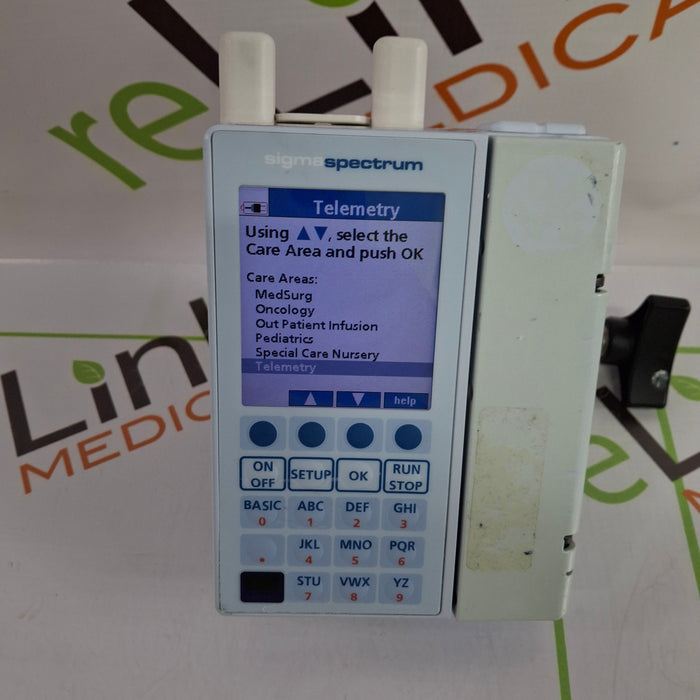 Baxter Baxter Sigma Spectrum 6.02.08 with A/B/G/N Battery Infusion Pump Infusion Pump reLink Online