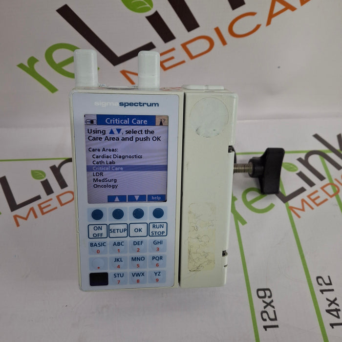 Baxter Baxter Sigma Spectrum 6.02.07 with A/B/G/N Battery Infusion Pump Infusion Pump reLink Online