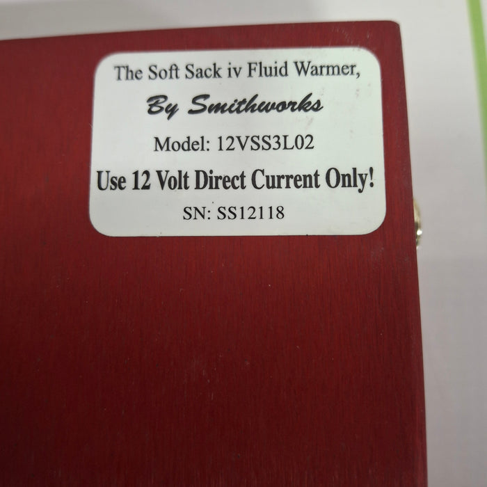 Smithworks Medical, Inc. Soft Sack IV Fluid Warmer