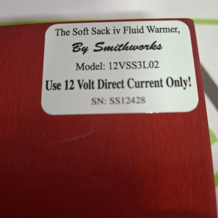 Smithworks Medical, Inc. Soft Sack IV Fluid Warmer
