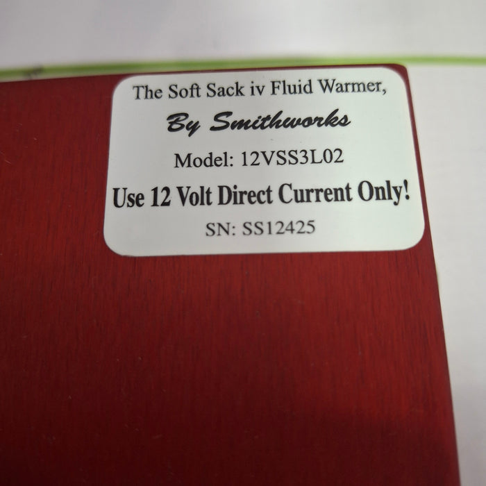 Smithworks Medical, Inc. Soft Sack IV Fluid Warmer