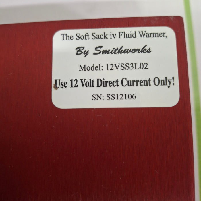 Smithworks Medical, Inc. Soft Sack IV Fluid Warmer