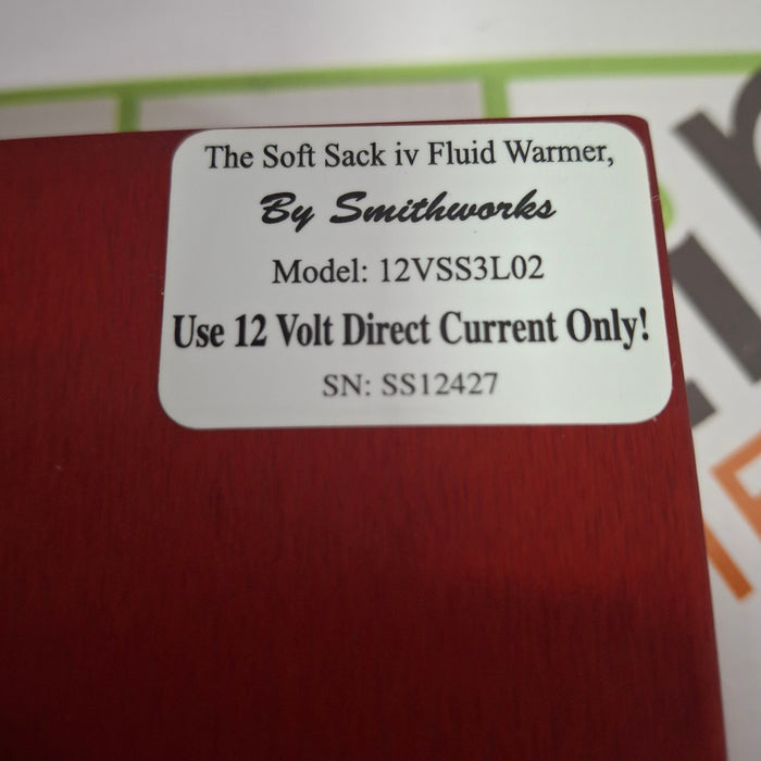 Smithworks Medical, Inc. Soft Sack IV Fluid Warmer