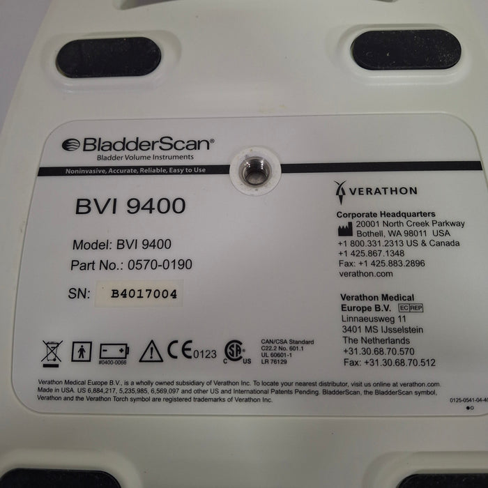 Verathon Medical, Inc Verathon Medical, Inc BVI 9400 Bladderscan Surgical Equipment reLink Online
