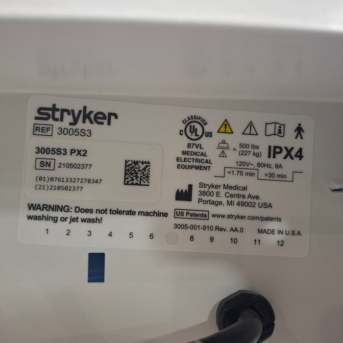 Stryker Secure III 3005 Hospital Bed