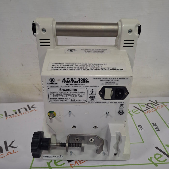 Zimmer Zimmer ATS 3000 Automatic Tourniquet System Surgical Equipment reLink Online