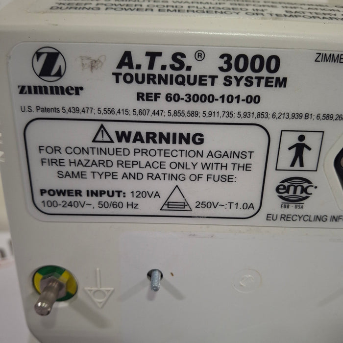 Zimmer Zimmer ATS 3000 Automatic Tourniquet System Surgical Equipment reLink Online