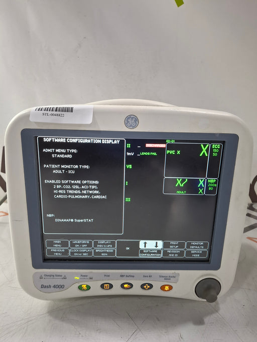 GE Healthcare GE Healthcare Dash 4000 - Masimo SpO2 Patient Monitor Patient Monitors reLink Online