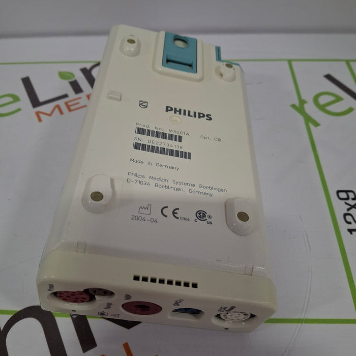 Philips M3001A-C18 Fast SpO2, NIBP, 12 lead ECG, Temp, IBP MMS Module