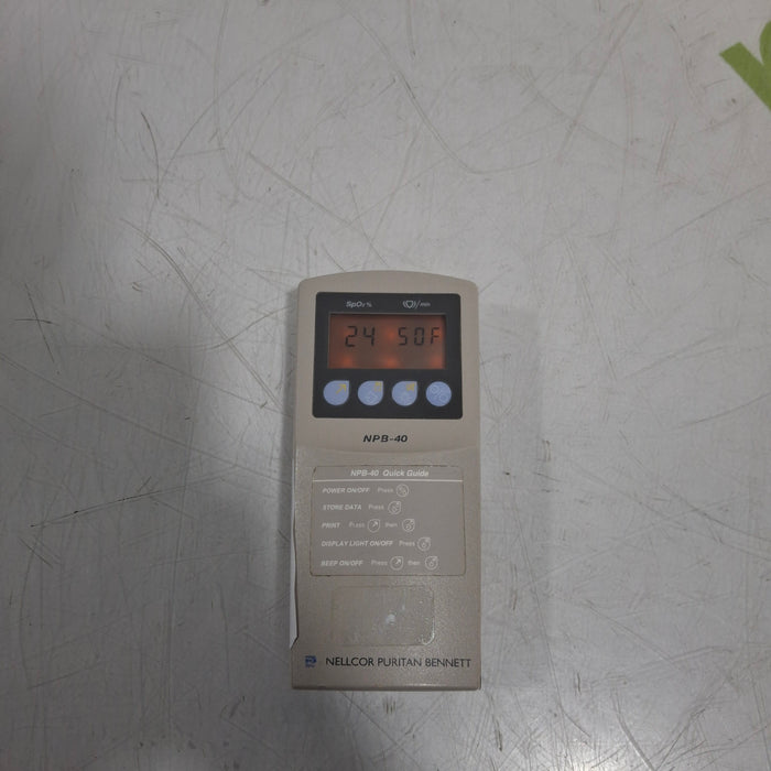 Nellcor Nellcor NPB-40 Pulse Oximeter Patient Monitors reLink Online