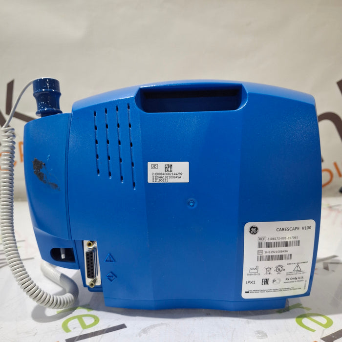 GE Healthcare Dinamap V100 - NIBP, SpO2, Temp Vital Signs Monitor