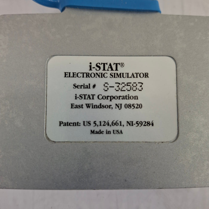 Abbott i-Stat Electronic Simulator