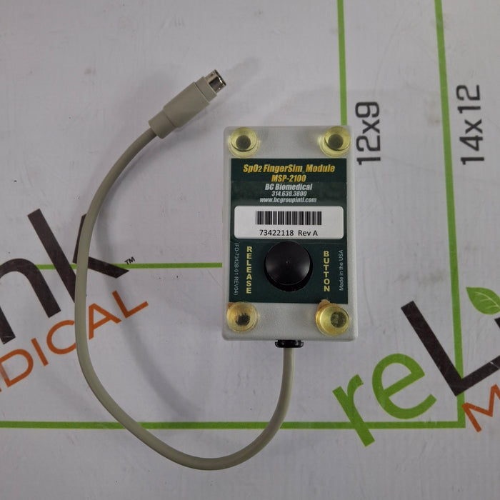 BC Biomedical BC Biomedical MSP-2100 SpO2 FingerSim Module Patient Monitors reLink Online