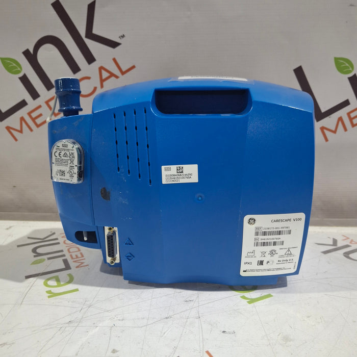 GE Healthcare Dinamap V100 - NIBP, SpO2, Temp Vital Signs Monitor