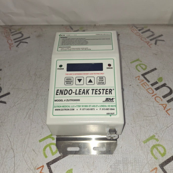 Zutron Medical ZUTR30005 Endo-Leak Tester