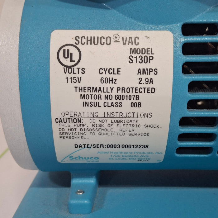 Schuco S130P Aspirator Suction Pump