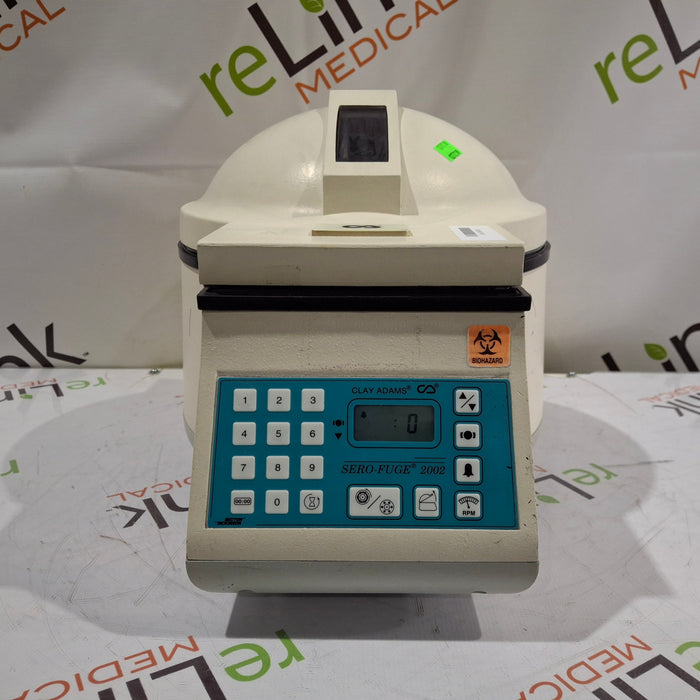 Clay Adams 420352 Sero-fuge 2002 2-Speed Centrifuge