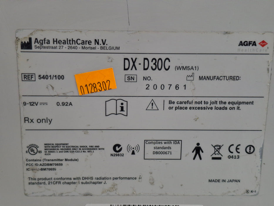 AGFA DX-D 30C Wireless Detector