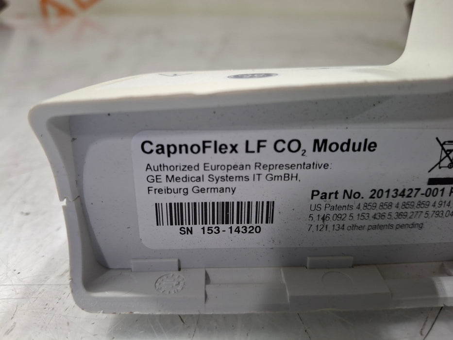 GE Healthcare GE Healthcare Capnoflex LF CO2 Module Patient Monitors reLink Online