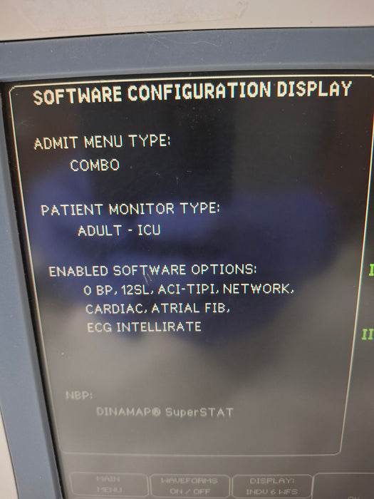 GE Healthcare Dash 4000 - GE/Nellcor SpO2 Patient Monitor
