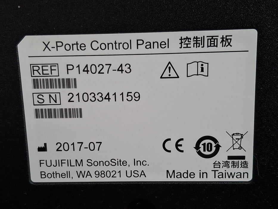 Sonosite X-Porte Mobile Cart w/ Control Panel